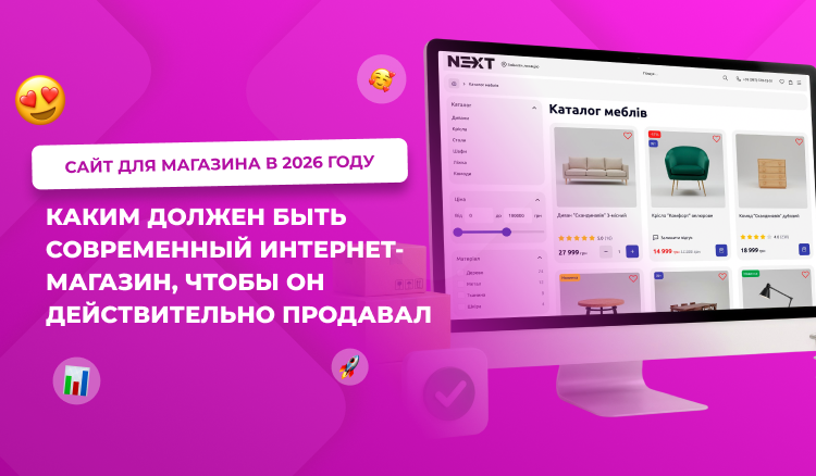 Сайт для магазина в 2026 году: каким должен быть современный интернет-магазин, чтобы он реально продавал