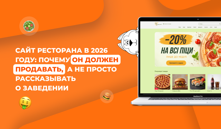 Сайт ресторана в 2026 году: почему он должен продавать, а не просто рассказывать о заведении